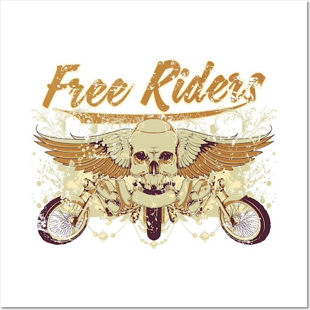 Free Riders Wall Art by viSionDesign